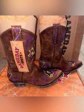 Gameday Boots East Carolina University Pirates Size 6.5